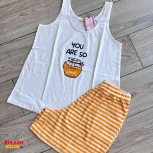 pyjama femme t shirt & short – summer mode on (copie)